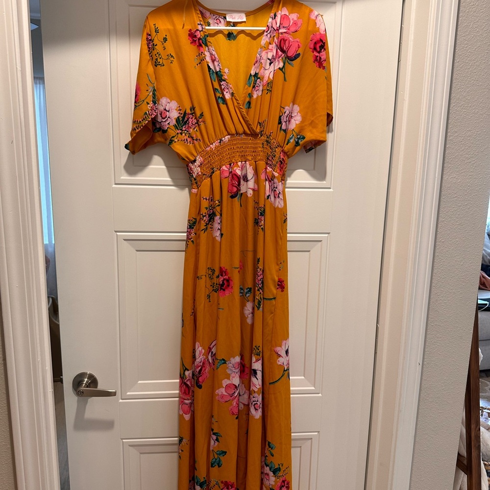 Pink Lily Summer Dress